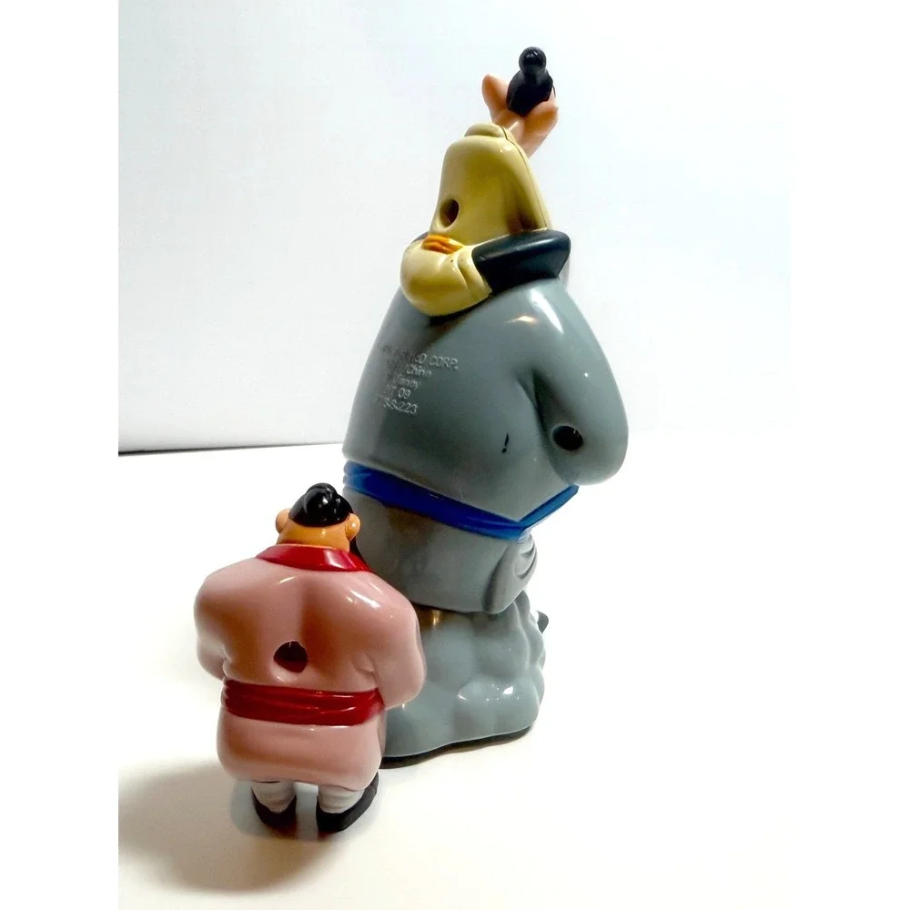 Vintage 1998 McDonald's Disney Mulan Chien-Po Yao Ling Working Toy 5